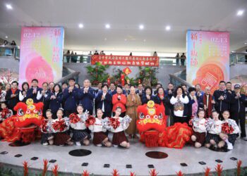 中市府陽明市政大樓新春聯合團拜-盧市長：讓市民家人繼續幸福