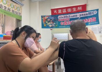 公費流感疫苗即將用罄 -中市衛生局建議可先致電詢問避免撲空