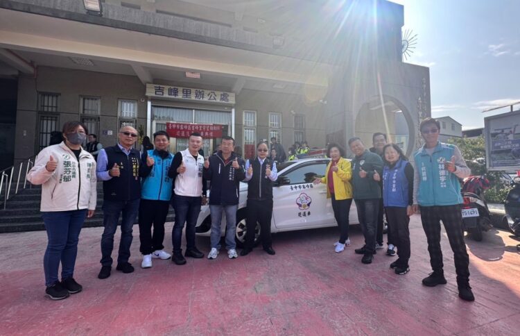 霧峰吉峰里巡邏車老舊-中市府補助添購新車-保障隊員執勤安全