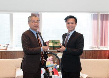 有朋自遠方來！鳥取縣廳光輝鳥取創造本部長遠藤俊樹拜會 -林副秘書長：倍感親切、持續深化交流