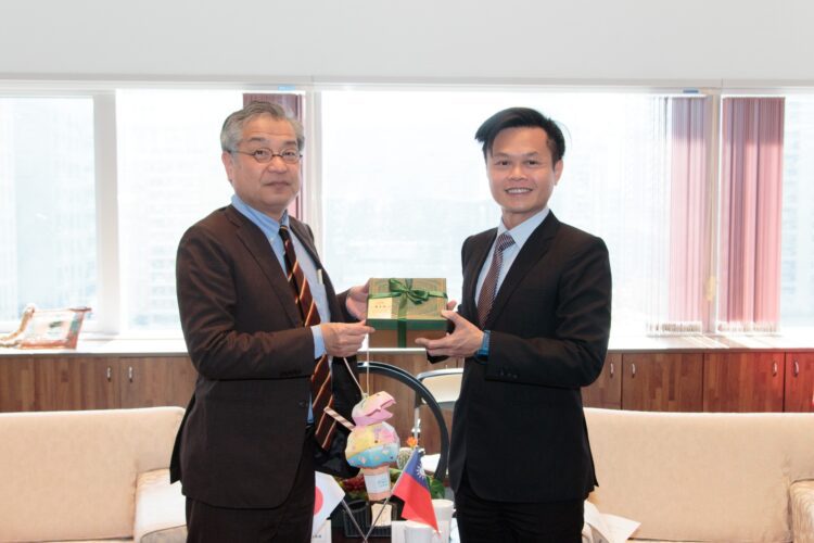 有朋自遠方來！鳥取縣廳光輝鳥取創造本部長遠藤俊樹拜會 -林副秘書長：倍感親切、持續深化交流