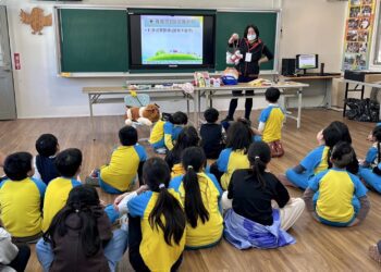 動保從學校教育開始！中市動保暨狂犬病防疫校園巡迴宣導起跑