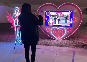 最強戀愛之神發威！-台中燈會「樂in-love」燈區-助16對單身男女配對成功