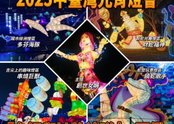 中台灣燈會也有ip？中市府揭曉「女媧與她的神隊友」圖鑑