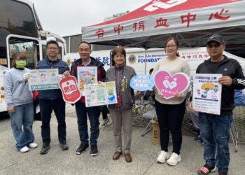 中市環保局寒天送暖-捐助熱血兼推廣市民資源回收兌換好康