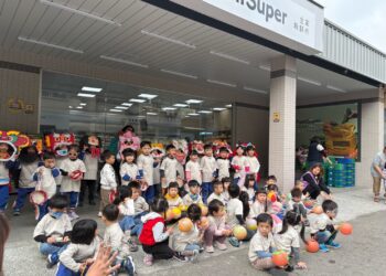 中市大肚幼兒園舞獅踩街入社區！感受節慶文化魅力為3月招生暖身