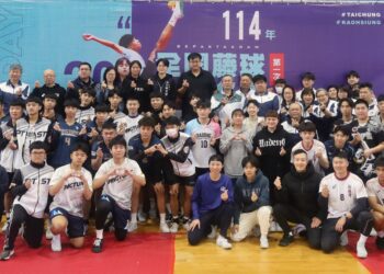 全國藤球排名賽台中首次登場-逾200位藤球好手同場競技