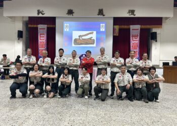 百年傳承童軍思源日紀念活動-中市表彰績優童軍服務員