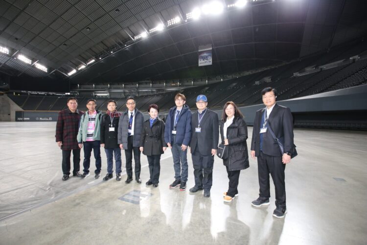 盧市長參訪札幌巨蛋盛讚多功能設計巧思!-取經「以人為本」理念孵化台中新地標