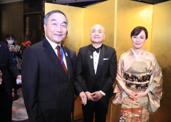 應邀出席日本天皇陛下華誕晚會-黃副市長:感謝支持台日交流