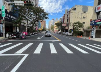 配合228連假-中市大隆路雨水下水道部份路段完成刨封恢復通行