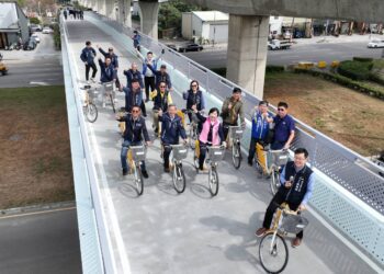 7干5百萬打造綠空廊道最後一哩路！-中市建設局長：安全、便利、盡情自由騎