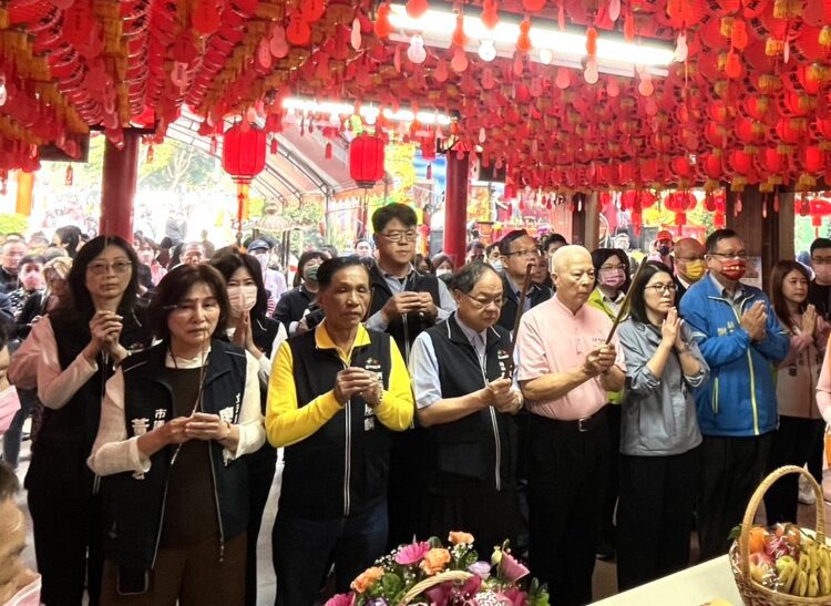 農曆二月初二迎頭牙接財轉運！-中市府至惠來里福德祠參拜祈福