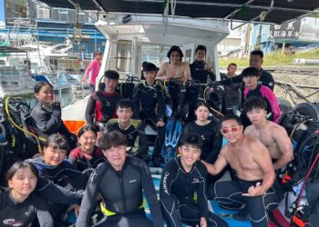 影音/大葉大學運健系考照率百分百 綠島考國際潛水證照全數通過