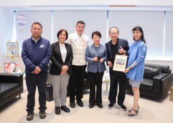 立委黃仁、盧縣一、林倩綺拜會中市府-盧市長：持續建設原鄉並推廣全民運動