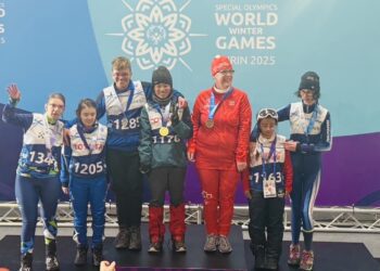 2025冬季特奧會台中好手賴儀庭勇奪金牌-運動局長盛讚台中之光