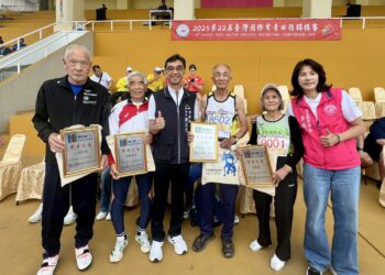 2025-台灣國際常青田徑錦標賽台中開跑-運動局長：持續推廣高齡運動