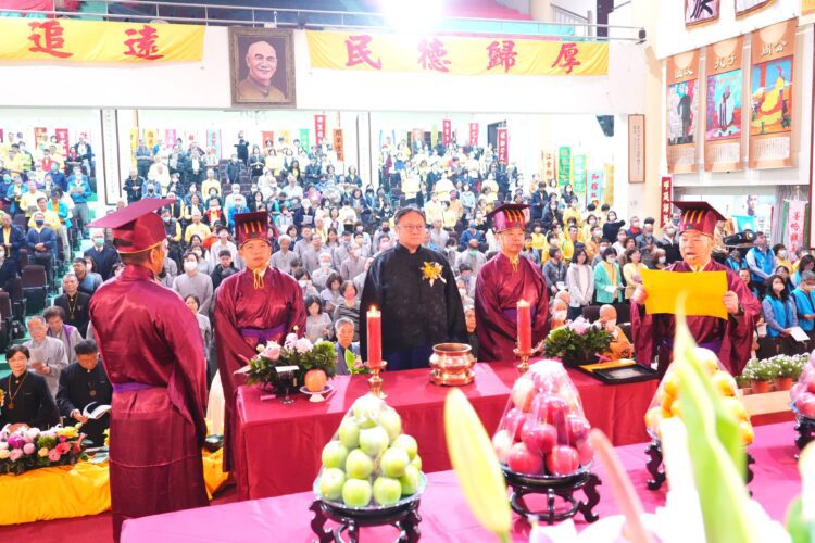 海內外華族祭祖大典清水舉行-鄭副市長祈祝國泰民安