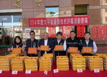 台中市太平區優質枇杷評鑑成績揭曉-農友黃實全、沈阿香勇奪枇杷王