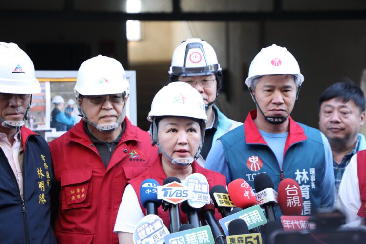 清水老舊大樓塌陷跨局處動員搶災-盧市長探視受災戶允全力協助