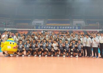 中市排球傳佳績　國中排球甲級聯賽jhvl-潭秀男排、雙十女排勇奪亞軍！