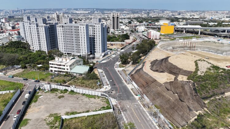 中市建設局斥資4.7億解決台中巨蛋周邊交通！-北屯崇德十九路延伸段3月底將完工