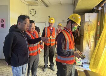 中市經發局長督導大型用氣餐飲業稽查-開罰不符規定2業者並限期改善