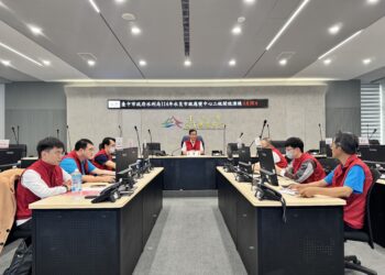 汛前市級水災應變演練-中市水利局守護市民家園ing