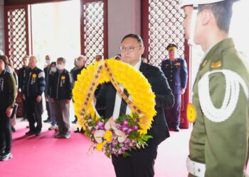 中市忠烈祠春祭國殤典禮-鄭副市長、林副秘書長緬懷先賢烈士