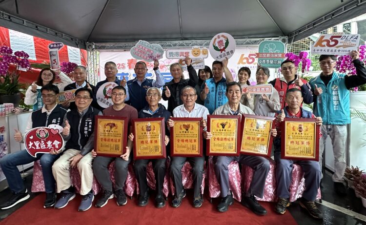 2025春季蘭花評鑑競賽今頒獎-中市農業局邀民眾鑑賞花卉之美