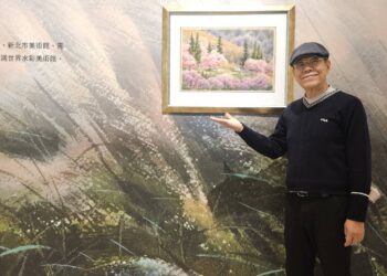 擁有神筆的光影魔術師！台灣水彩界阿標哥70歲大展於大墩文化中心亮相
