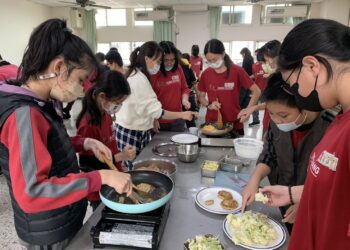 東光國小學童化身綠色廚師-永續飲食減碳料理美味上桌