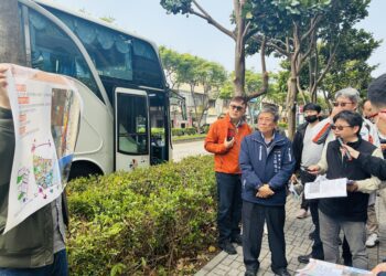 台中捷運橘線實地勘查-捷運局長：加速推動、爭取計畫核定