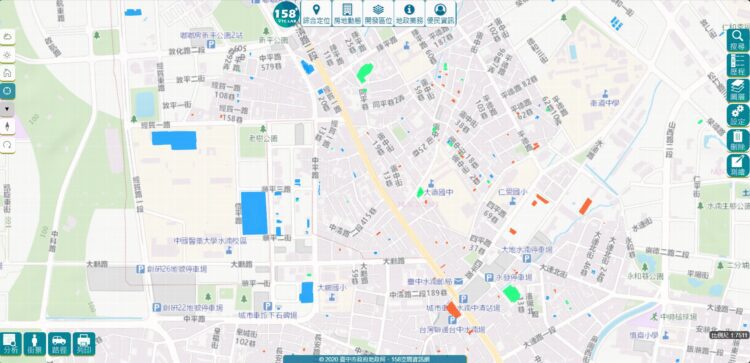 中市地政局建置不動產3d模型-「158plus空間資訊網」查詢好方便