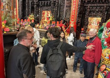 拓展中台灣宗教旅遊市場！-中市府熱情迎接德國媒體參訪團