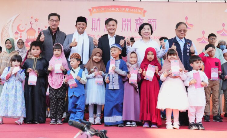 中市慶伊斯蘭開齋節與穆斯林同樂-林副秘書長祈祝平安喜樂