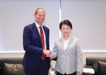 歐洲經貿辦事處長谷力哲拜會-盧市長提2大建議：加強台歐經貿往來