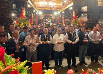 大甲媽乙巳年9天8夜遶境進香回鑾-鄭副市長恭迎安座-祈求國泰民安