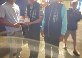 台中大里民宅火災-大里公所派員關心慰問