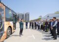 電動公車火警怎麼救?-中市交通局實戰演練上線-為市民乘車安全把關