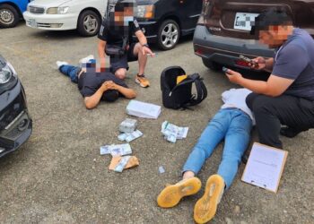 槓上開花雙雙落網 員林警查獲車手、監控手又查獲毒品