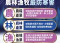 強烈冷氣團報到　提醒農友加強農作物防寒措施