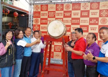 影音/拾年福緣共沐難得一見香緣 田中媽.大甲媽.寶斗媽齊聚為田中馬賜福