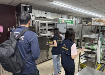 中市府聯合稽查大型用氣餐飲業-1業者不符規定開罰並限期改善