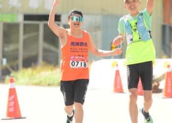 視障跑友呂冠霖感謝市府力挺運動平權-邀市民朋友為「2025全國視障公益路跑」加油