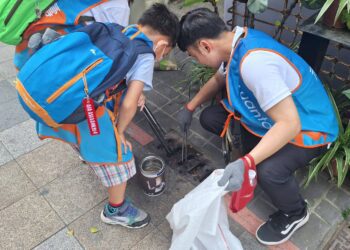 淨街一小時見成效！中市響應世界地球日-公私攜手淨街維護市容整潔