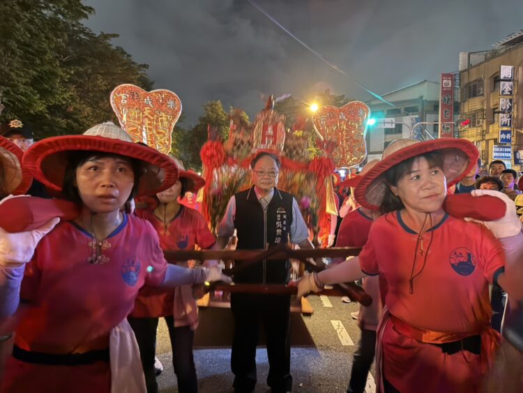 旱溪媽祖遶境十八庄圓滿成功-民政局長恭迎安座-祈求國泰民安
