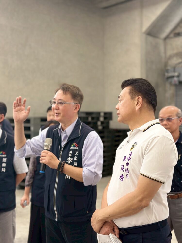 市議會教文委員實地踏查台中菸葉廠-共議歷史場域活化新契機
