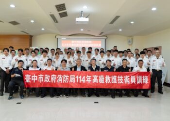 中市高級救護訓練結合3d實境設備-消防局：全面提升實務應變能力！