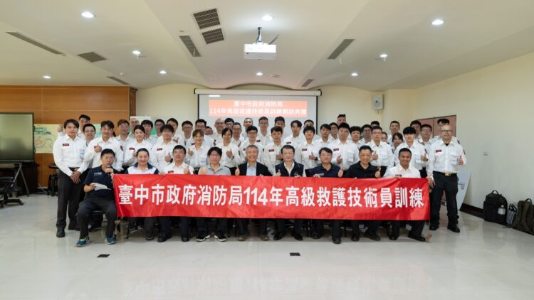 中市高級救護訓練結合3d實境設備-消防局：全面提升實務應變能力！